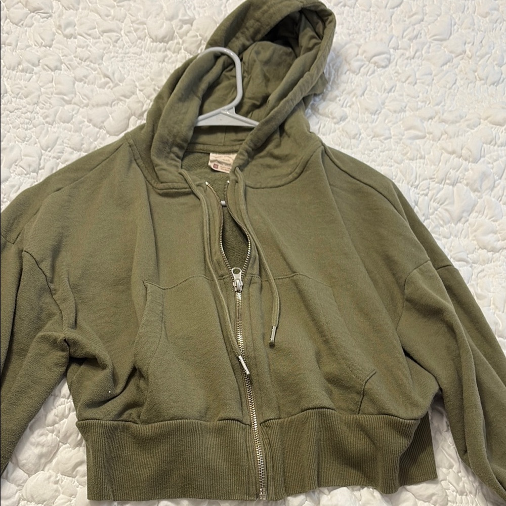 Olive Green Women's Hoodie